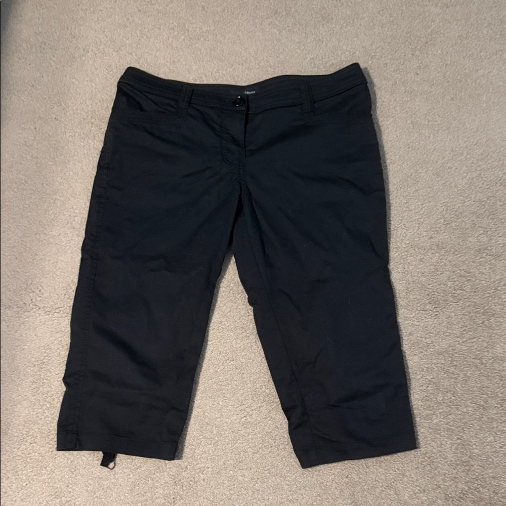 White House Black Market Black Bermuda Shorts